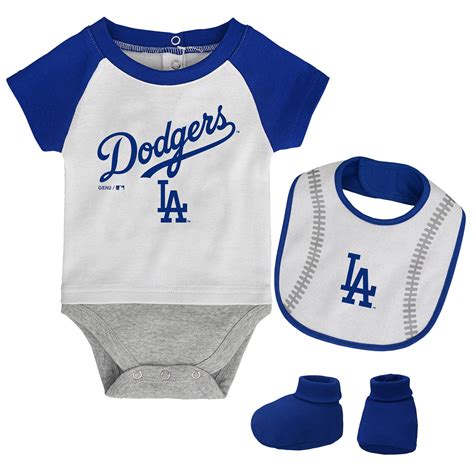 Newborn, 6, 12, 18 month sizes. . Dodgers newborn clothes